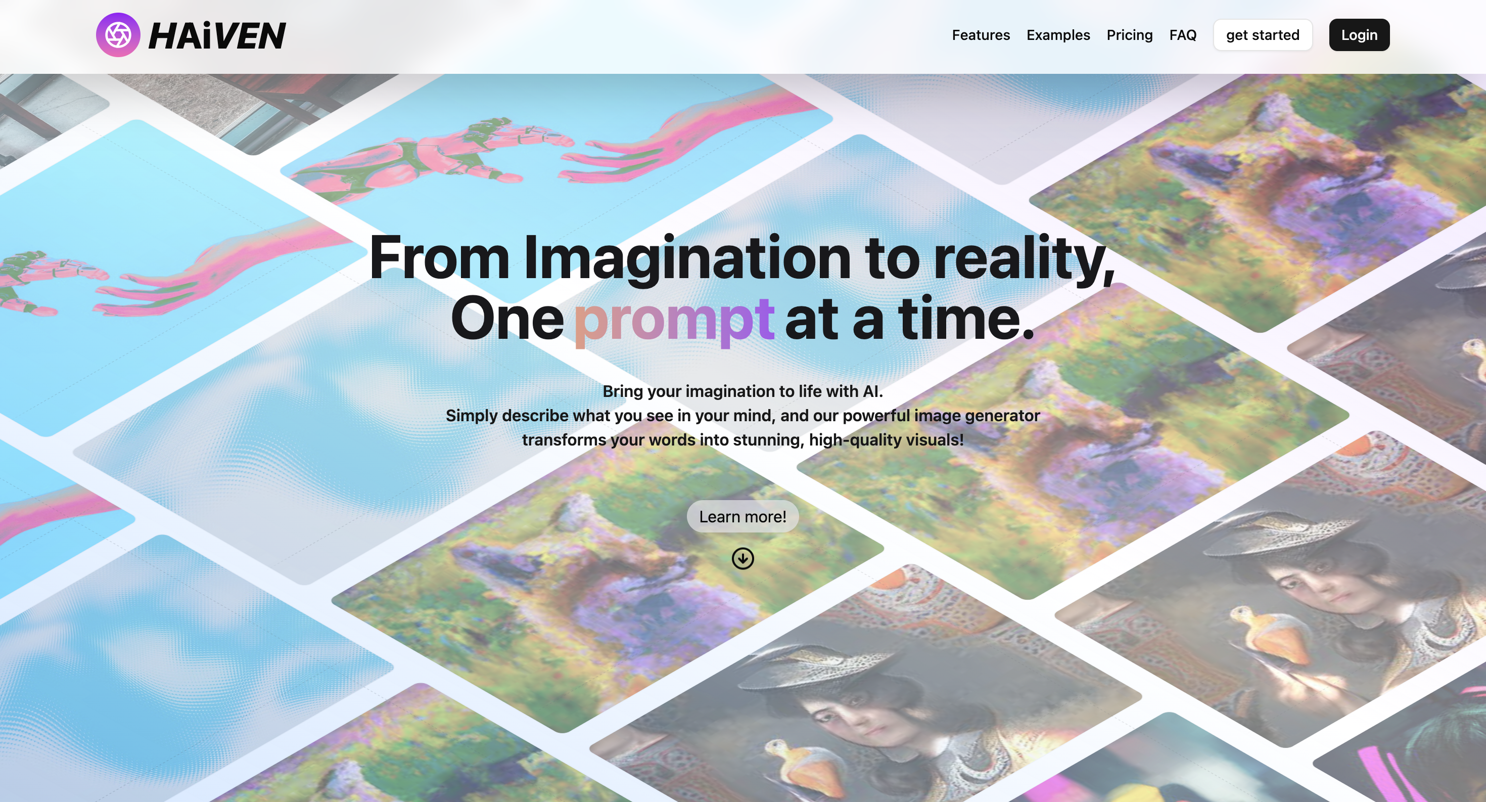Haiven - A cutting-edge AI-powered platform for generating high-quality images and videos using custom-traine...